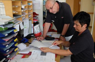 Malteser leisten medizinische Betreuung im Erstaufnahmelager Friedland